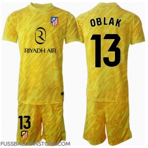 Atletico Madrid Jan Oblak #13 Torwart Replik 3rd trikot Kinder 2024-25 Kurzarm (+ Kurze Hosen)